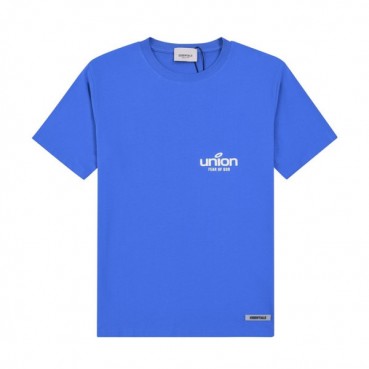 피어오브갓 남성 블루 크루넥 반팔티 - Mens Blue Tshirts 
