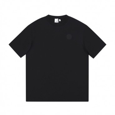 버버리 남성 크루넥 블랙 반팔티 - Mens Black Tshirts 