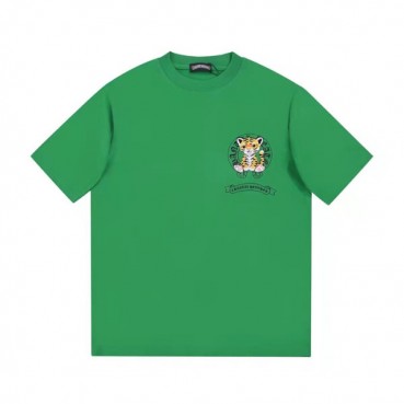 크롬하츠 남성 크루넥 그린 반팔티 - Mens Green Tshirts 