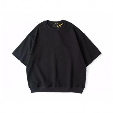 피어오브갓 남성 블랙 크루넥 반팔티 - Mens Black Tshirts 