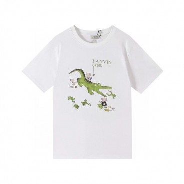 랑방 남성 이니셜 화이트 반팔티 - Mens White Tshirts 