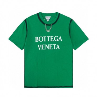 보테가 남성 크루넥 그린 반팔티 - Mens Green Tshirts 