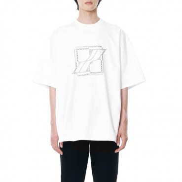 웰던 남/여  크루넥 화이트 반팔티 - Unisex White Tshirts 