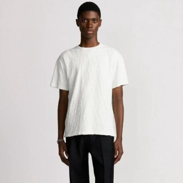 디올 남성 라운드 반팔티 - Dior Mens Round Tshirt 