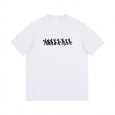 지방시 남자 크루넥 화이트 반팔티 - Unisex White Tshirts 