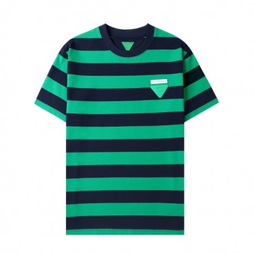 보테가 남자 크루넥 그린 반팔티 - Unisex Green Tshirts 