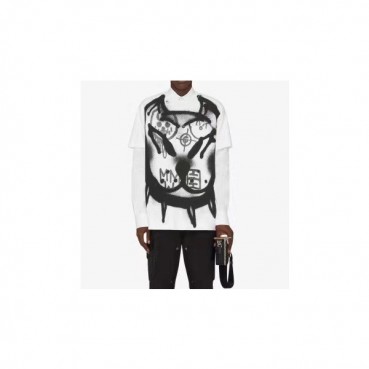 Givenchy  Mens Logo Short Sleeved Tshirts White - 지방시 2022 남성 로고 코튼 반팔티 Giv0593x Size(s 