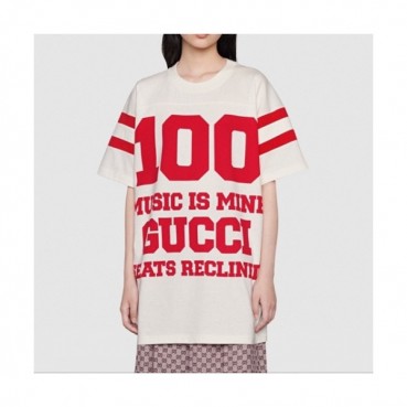 Gucci  Mm/Wm Logo Short Sleeved Tshirts White - 구찌 2021 남/녀 로고 반팔티 Guc04510x Size(xs 