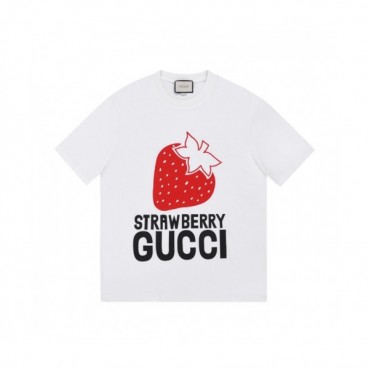 Gucci  Mm/Wm Logo Short Sleeved Tshirts White - 구찌 2021 남/녀 로고 반팔티 Guc04484x Size(s 
