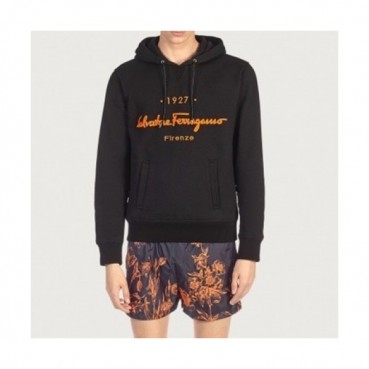 Ferragamo  Mens Basic Logo Cotton Short Sleeved Tshirts Black- 페라가모 2021 남성 베이직 로고 코튼 반팔티 Fer0331x Size(m 