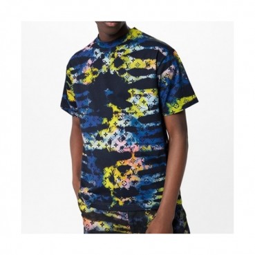 Louis vuitton  Mm/Wm Logo Short Sleeved Tshirts Blue - 루이비통 2021 남/녀 로고 반팔티 Lou03687x Size(xs 