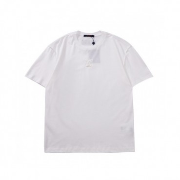 Louis vuitton  Mm/Wm Logo Short Sleeved Tshirts White - 루이비통 2021 남/녀 로고 반팔티 Lou03673x Size(s 