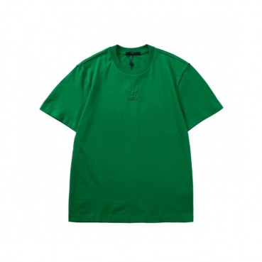 Louis vuitton  Mm/Wm Logo Short Sleeved Tshirts Green - 루이비통 2021 남/녀 로고 반팔티 Lou03672x Size(s 