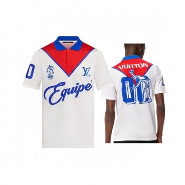 Louis vuitton  Mm/Wm Logo Short Sleeved Tshirts White - 루이비통 2021 남/녀 로고 반팔티 Lou03633x Size(xs 