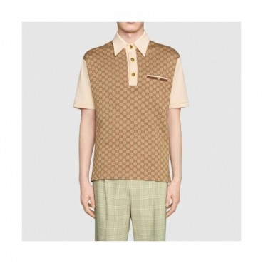 Gucci  Mm/Wm Logo Short Sleeved Tshirts Camel - 구찌 2021 남/녀 로고 반팔티 Guc04106x Size(xs 