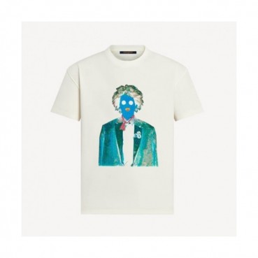Louis vuitton  Mm/Wm Logo Short Sleeved Tshirts White - 루이비통 2021 남/녀 로고 반팔티 Lou03593x Size(s 