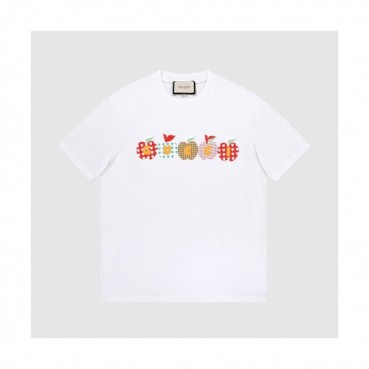 Gucci  Mm/Wm Logo Short Sleeved Tshirts White - 구찌 2021 남/녀 로고 반팔티 Guc04000x Size(xs 