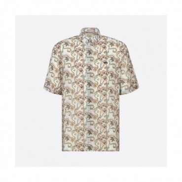 Dior  Mm/Wm Casual Crew-neck Short Sleeved Tshirts White 