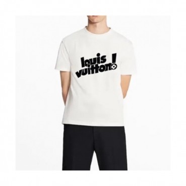 Louis vuitton  Mm/Wm Logo Short Sleeved Tshirts White - 루이비통 2021 남/녀 로고 반팔티 Lou03533x Size(s 