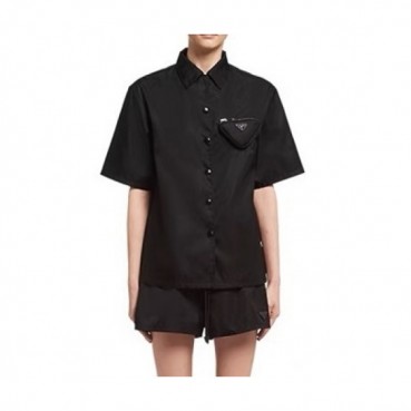 Prada Womens Basic Tshirts - 프라다 여성 베이직 폴로 반팔티 Pra2354x