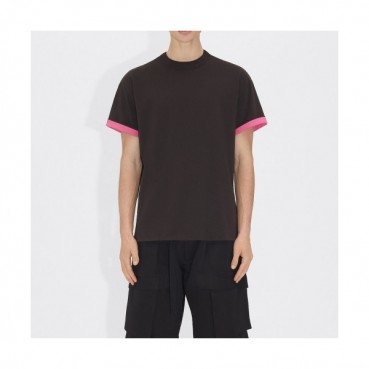 Bottega Veneta  Mm/Wm Business Polo Short-sleeved Tshirts Brown 
