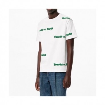 Louis vuitton  Mm/Wm Logo Short Sleeved Tshirts White - 루이비통 2021 남/녀 로고 반팔티 Lou03519x Size(xs 