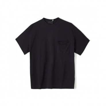 Fear of god  Mm/Wm Minimal Cotton Short Sleeved Tshirts Black - 피어오브갓 2021 남/녀 미니멀 코튼 반팔티 Fea0316x Size(s 