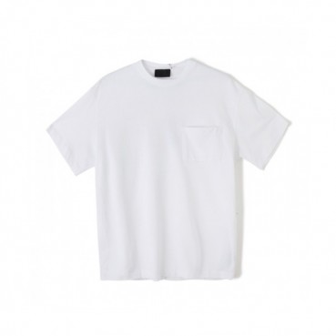Fear of god  Mm/Wm Minimal Cotton Short Sleeved Tshirts White - 피어오브갓 2021 남/녀 미니멀 코튼 반팔티 Fea0286x Size(s 