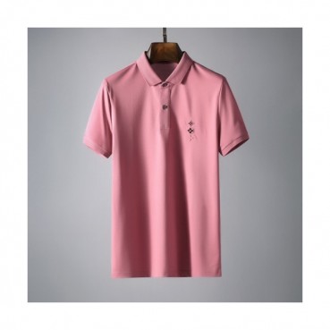 Louis vuitton  Mens Logo Short Sleeved Tshirts Pink - 루이비통 2021 남성 로고 반팔티 Lou03460x Size(m 