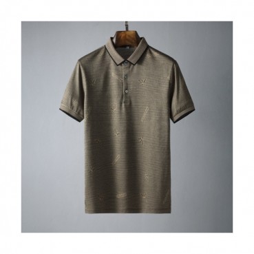 Armani  Mens Logo Short Sleeved Tshirts Camel - 알마니 2021 남성 로고 반팔티 Arm0897x Size(m 