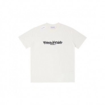 Maison margiela  Mm/Wm Deserve Printing Cotton Short Sleeved Tshirts White - 메종 마르지엘라 2021 남/녀 프린팅 코튼 반팔티 Mai0057x Size(s 