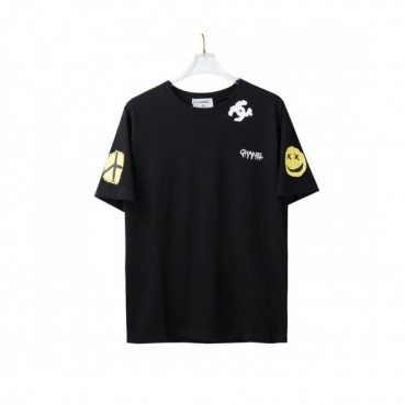 Chanel  Mm/Wm 'CC' Logo Cotton Short Sleeved Tshirts Black - 샤넬 2021 남/녀 'CC'로고 코튼 반팔티 Cnl0744x Size(xs 