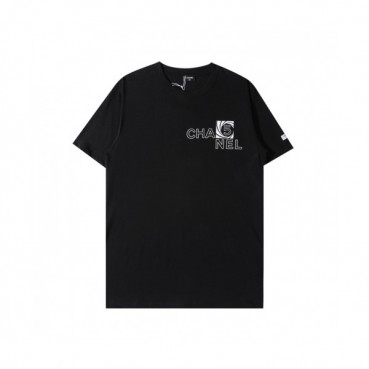 Chanel  Mm/Wm 'CC' Logo Cotton Short Sleeved Tshirts Black - 샤넬 2021 남/녀 'CC'로고 코튼 반팔티 Cnl0743x Size(s 
