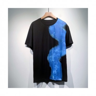 Louis vuitton  Mm/Wm Logo Short Sleeved Tshirts Black - 루이비통 2021 남/녀 로고 반팔티 Lou03442x Size(s 