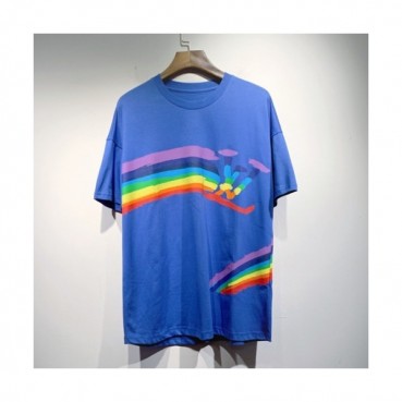 Louis vuitton  Mm/Wm Logo Short Sleeved Tshirts Blue - 루이비통 2021 남/녀 로고 반팔티 Lou03440x Size(s 