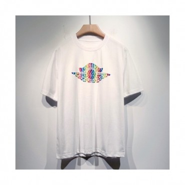 Dior  Mm/Wm Casual Crew-neck Short Sleeved Tshirts White 