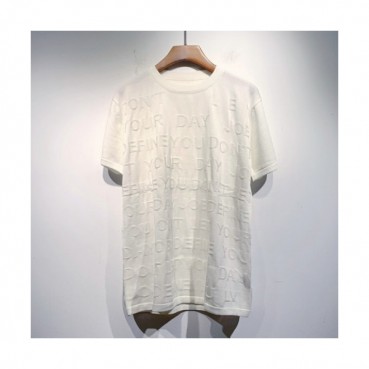 [캐쥬얼]Louis vuitton  Mm/Wm Logo Short Sleeved Tshirts White - 루이비통 2021 남/녀 로고 반팔티 Lou03428x Size(s 