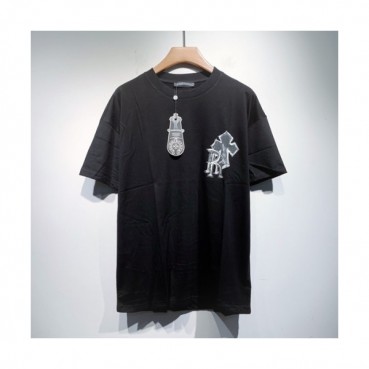Chrome hearts  Mens Logo Casual Short Sleeved Tshirts Black - 크롬하츠 2021 남성 로고 캐쥬얼 반팔티 Chr0402x Size(s 