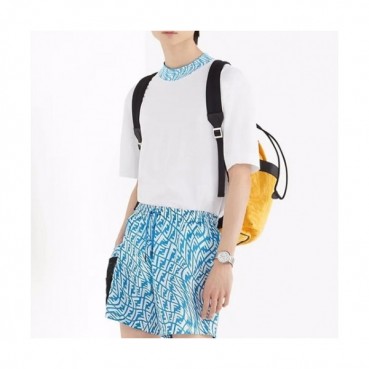 Fendi  Mm/Wm Logo Casual Short Sleeved Tshirts White - 펜디 2021 남/녀 로고 캐쥬얼 코튼 반팔티 Fen01002x Size(s 