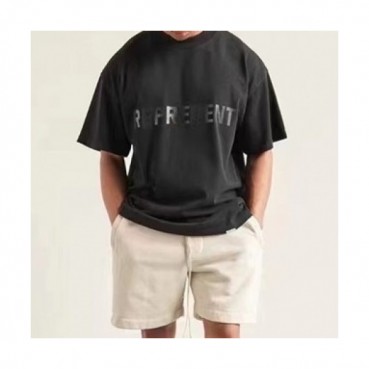 [추천템]Represent  Mm/Wm Wolf Logo Cotton Short Sleeved Tshirts Black - 리프리젠트 2021 남자 울프 로고 코튼 반팔티 Rep0023x Size(s 