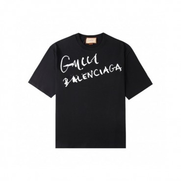 Gucci  Mm/Wm Logo Short Sleeved Tshirts Black - 구찌 2021 남/녀 로고 반팔티 Guc03902x Size(xs 