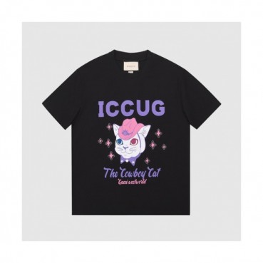 Gucci  Mm/Wm Logo Short Sleeved Tshirts Black - 구찌 2021 남/녀 로고 반팔티 Guc03898x Size(s 