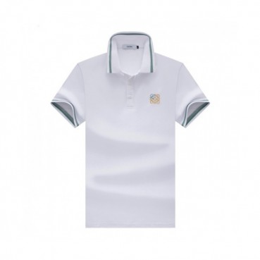 Loewe  Mens Smile Short Sleeved Tshirts White - 로에베 2021 남성 폴로 반팔티 Loe0467x Size(m 