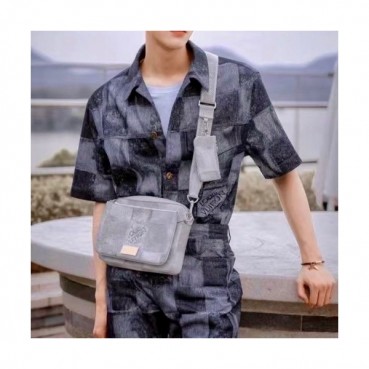 Louis vuitton  Mens Logo Short Sleeved Tshirts Blue - 루이비통 2021 남성 로고 반팔티 Lou03404x Size(s 