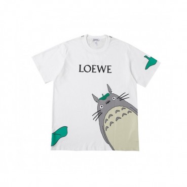 Loewe  Mens Smile Short Sleeved Tshirts White - 로에베 2021 남성 폴로 반팔티 Loe0465x Size(s 