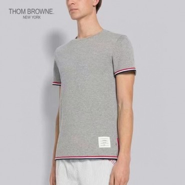 Thom Browne  Mens Casual Short Sleeved Tshirts Gray - 톰브라운 2023 남성 캐쥬얼 반팔티 Thom01345x Size(0 