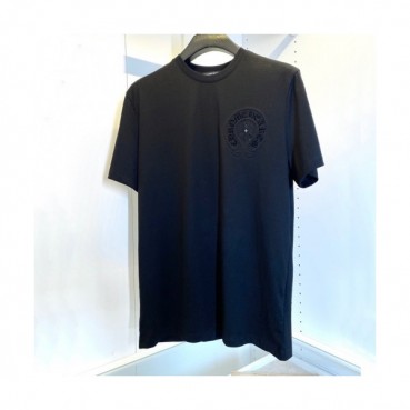 Chrome hearts  Mens Logo Casual Short Sleeved Tshirts Black - 크롬하츠 2021 남성 로고 캐쥬얼 반팔티 Chr0397x Size(m 
