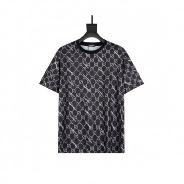 Gucci  Mm/Wm Logo Short Sleeved Tshirts Black - 구찌 2021 남/녀 로고 반팔티 Guc03882x Size(xs 