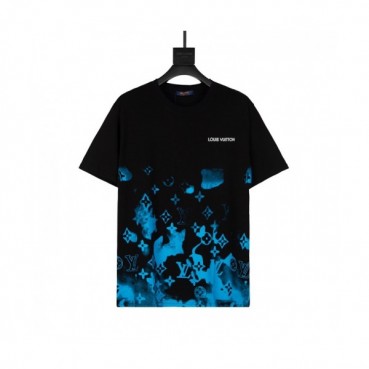 Louis vuitton  Mm/Wm Logo Short Sleeved Tshirts Black - 루이비통 2021 남/녀 로고 반팔티 Lou03398x Size(xs 