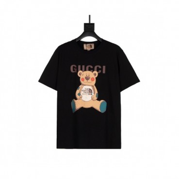 Gucci  Mm/Wm Logo Short Sleeved Tshirts Black - 구찌 2021 남/녀 로고 반팔티 Guc03881x Size(xs 
